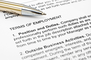 Employment letter